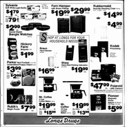 An ad from 1973 featuring the Unidentified Floppy Object.