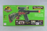 The back of the packaging for the T-Rex Tranq Gun.
