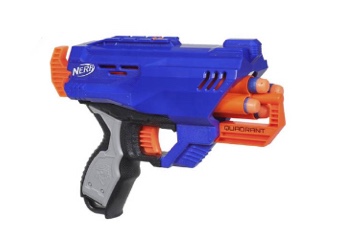 Nerf Quadrant N-Strike Elite Quadrant W/Darts Most Accurate