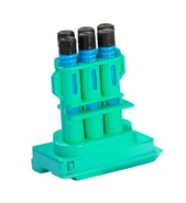 The blue-green six dart clip.