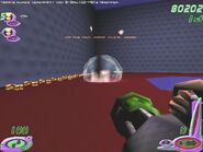 The Whomper in game, out of ammo.