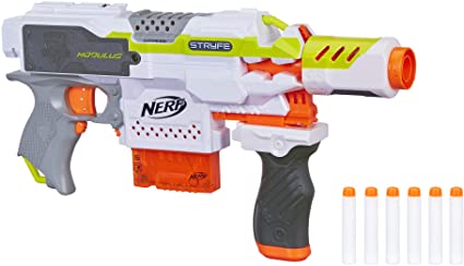 Nerf ナーフ Modulus Dual Vigilon 他 計7個トイガン Amazon.com: NERF Modulus ECS Motorized Blaster, Removable
