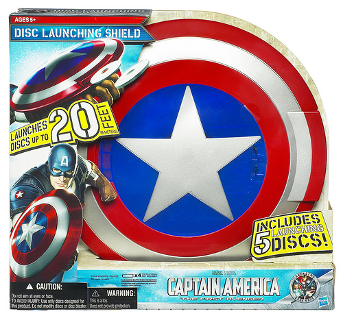 Captain America Disc Launching Shield Nerf Blaster Wiki Fandom