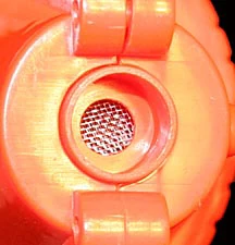 The nozzle of the CPS 2000.