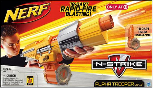 Nerf N-Strike Blazin Bow Gun Blaster No Darts Arrows Orange Black Flames