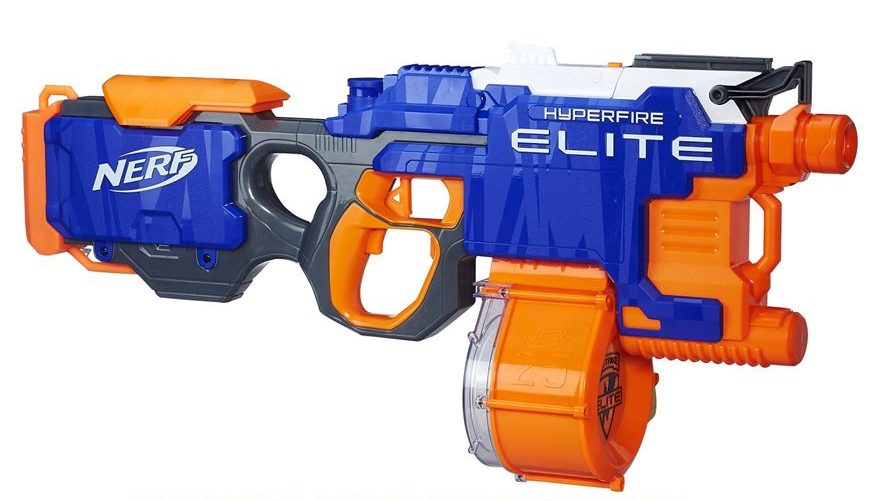 Nerf Hyper-Fire Pistol Blue