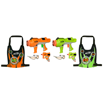 NERF Dart Tag Hyperfire Deluxe 2-Player Set