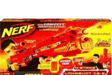 Nerf Gun Sniper N-Strike Longstrike CS-6 New In Box Discontinued Rare