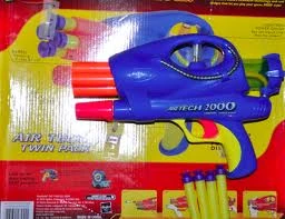 The rarer blue kind behind its two-pack.