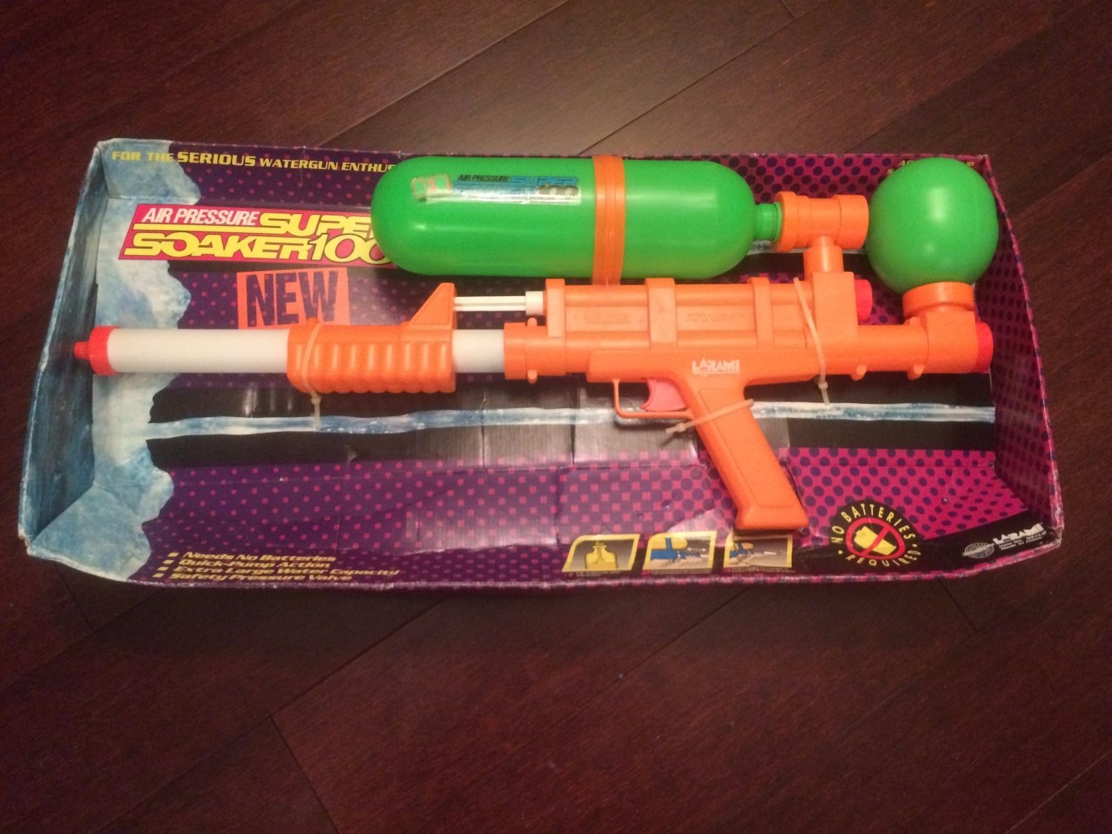 Super Soaker 100 New And Improved Nerf Blaster Wiki Fandom