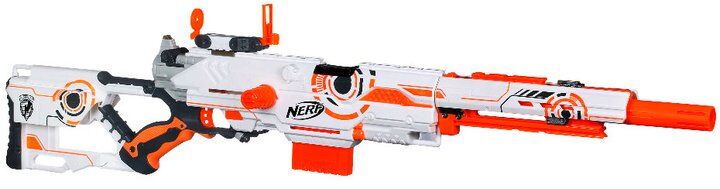 Nerf - N-Strike Elite - Longstrike - CS-6 Dart Gun - Sniper Rifle