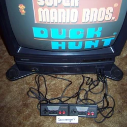 Television With Built-In NES