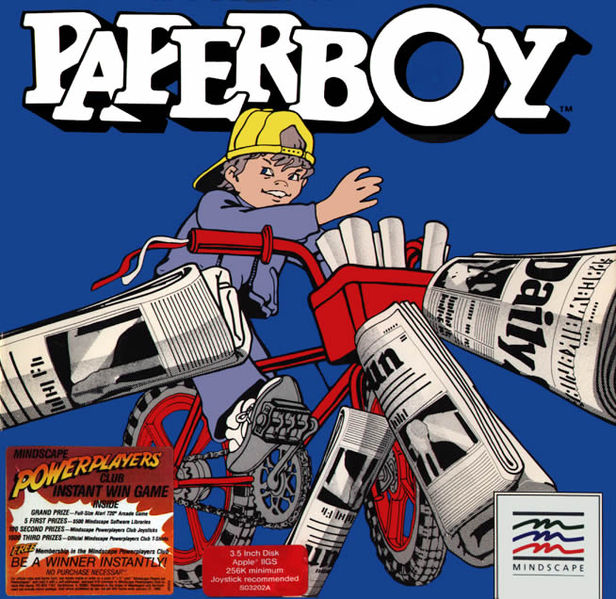 Paperboy shop nes game