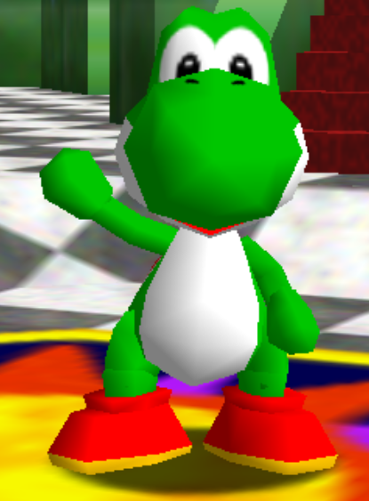 Super Mario Bros Series 1 Yoshi 9 Vinyl Figure Green PopCo