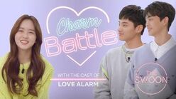 Song Kang and Jung Ga-ram compete to win Kim So-hyun’s heart Love Alarm Charm Battle ENG SUB