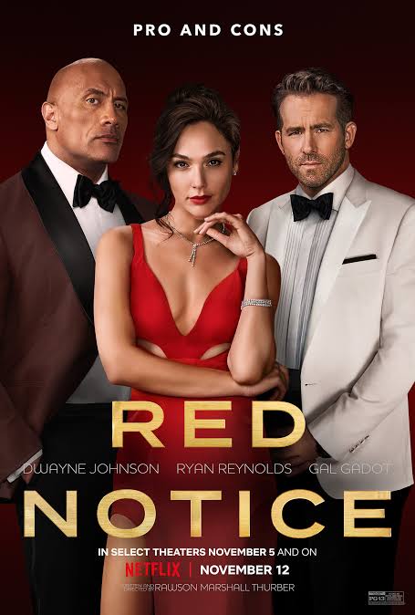 Netflix anuncia data de estreia de Red Notice