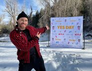 Edgar Ramírez attends "YES DAY" virtual premiere