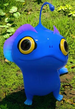 Sea Beast Plush Toys Blue Lantern Fish Plush Doll Sea Beast Blue