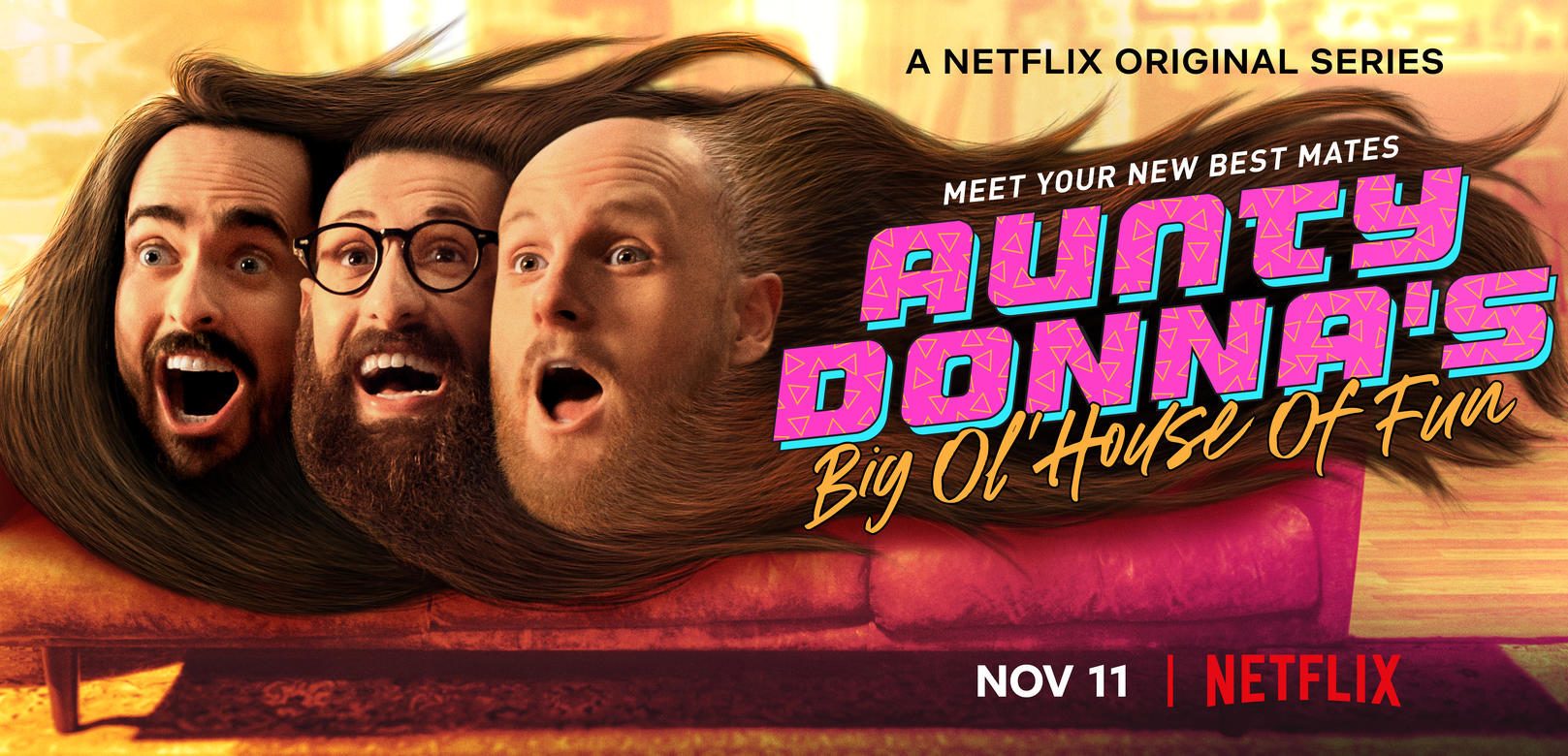Aunty Donna S Big Ol House Of Fun Netflix Wiki Fandom Comedy group 'aunty donna' present a sketch show set in glennridge secondary college, a quintessential australian public school. aunty donna s big ol house of fun