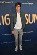 Kevin Quinn attends Global Road Entertainment's world premiere of 'Midnight Sun' at ArcLight Hollywood on March 15, 2018.