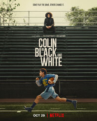 Colin in Black & White Poster 02