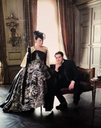 Vogue photo shoot with Devrim Lingnau (Empress Elisabeth) and Philip Froissant (Emperor Franz Joseph) BTS 1.jpg (284 KB)