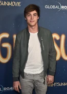 Kevin Quinn attends Global Road Entertainment's world premiere of 'Midnight Sun' at ArcLight Hollywood on March 15, 2018.