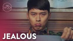 Hyun Bin gets pouty over finger hearts Crash Landing on You Ep 5 ENG SUB