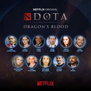 Dota: Dragon’s Blood Cast