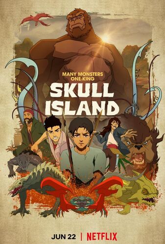 Skull Island with date
