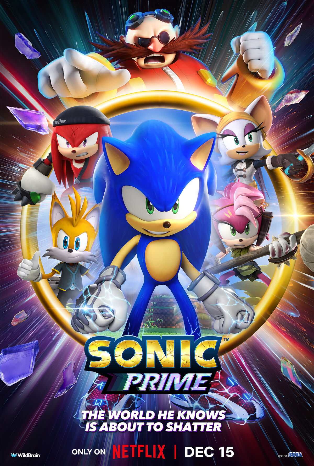 Sonic Prime, animação da Netflix, ganha seu primeiro trailer