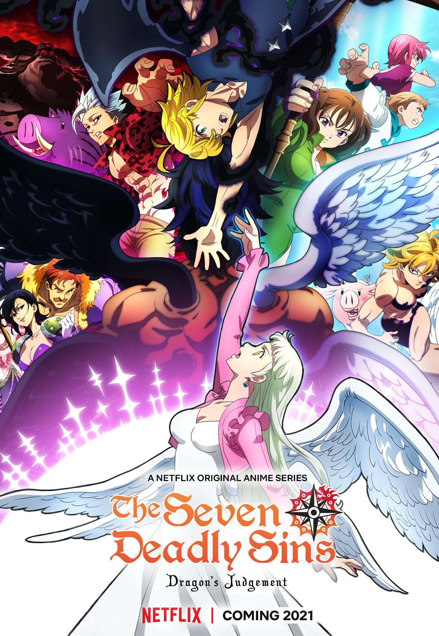 New The Seven Deadly Sins Cursed by Light Character Art Revealed