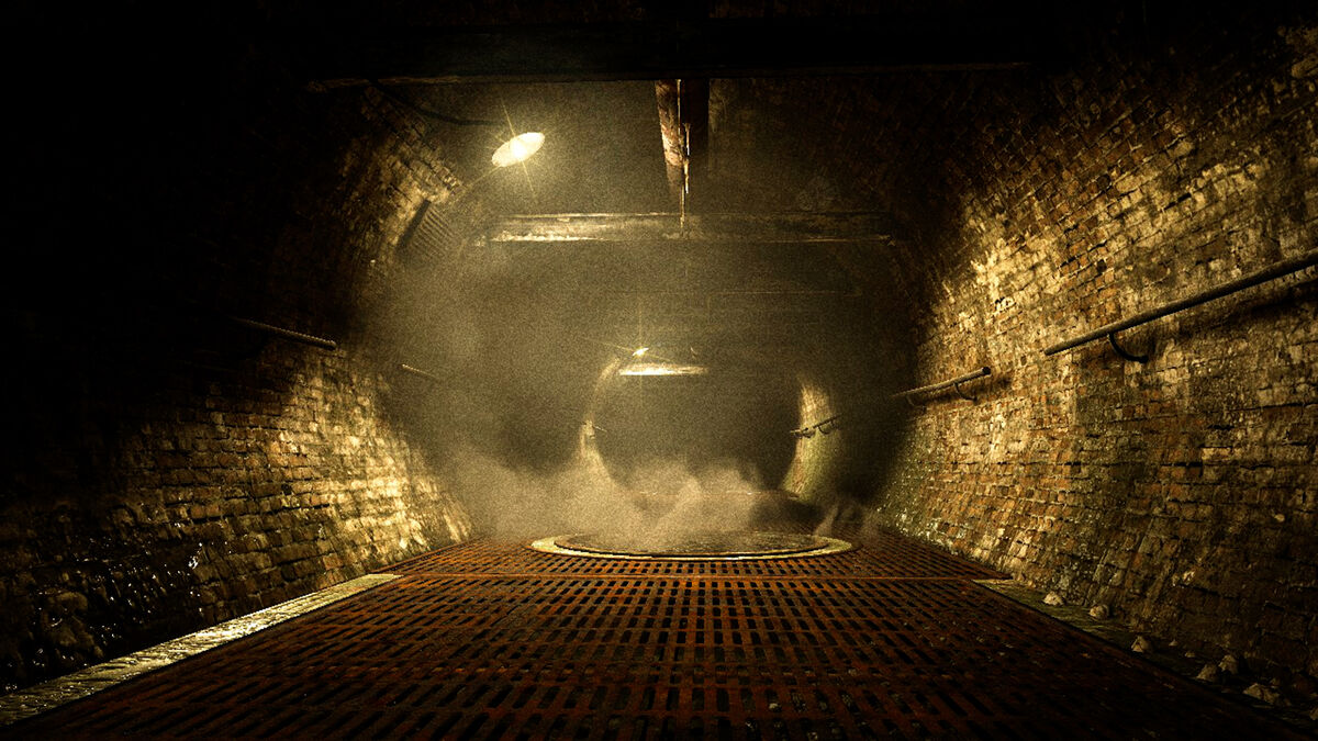 Underground Sewers Background Movieclip