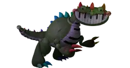 Pianosaurus Render