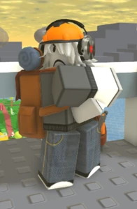 Builderfan during the Naughty or Nice Event.
