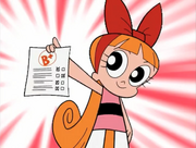 Bertha got a B+
