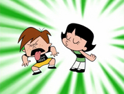 Betty Kissing Mitch