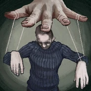 The Protagonist in the "Amateurish Exorcism" achievement icon