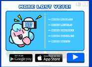 Lost Yeti browser pop-up