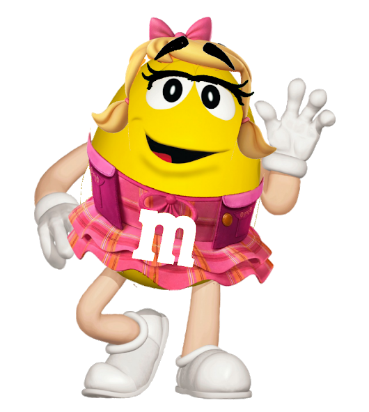 Yellow M&M (female), Never Ending Story Wiki