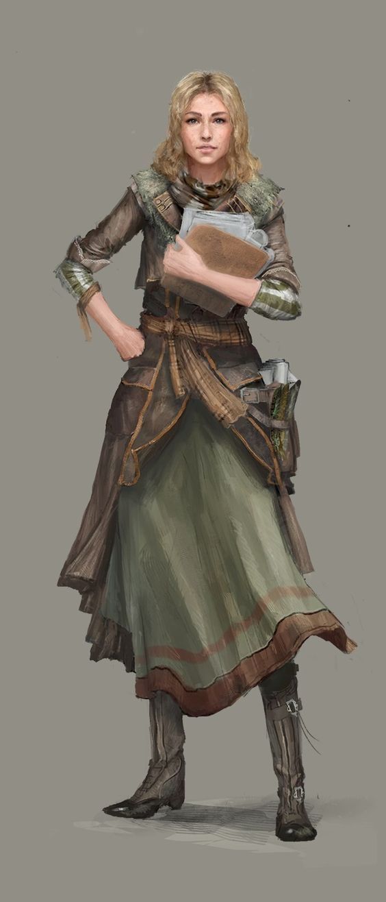 Elberen Harrowdale, Female Human Chronurgy Wizard - The Party - Myth-Weavers