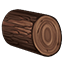 Crafting Resource Log Walnut