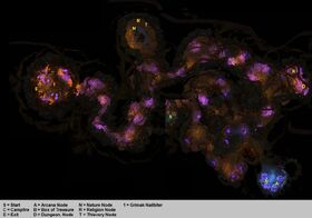 Gnarlroot Caves Map