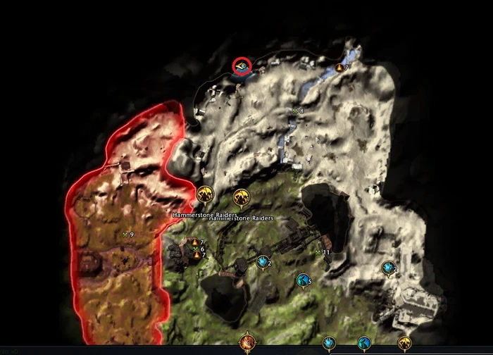 Dwarven Valley Scrying Stones Map - Official Neverwinter Wiki