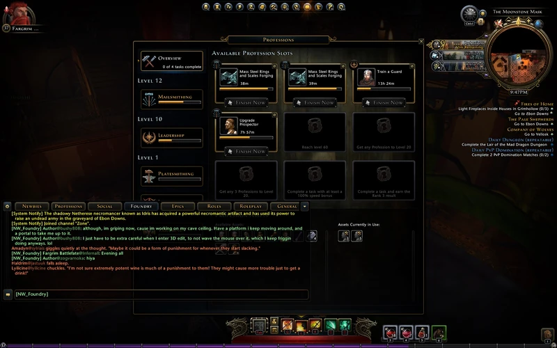 Chat Official Neverwinter Wiki