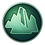 Currency Icon Seal Mountain