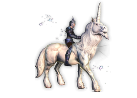 Preview Large Mount Horse Unicorn 02