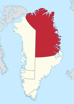 Map of Greenland