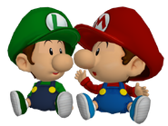 Bebés Mario y Luigi