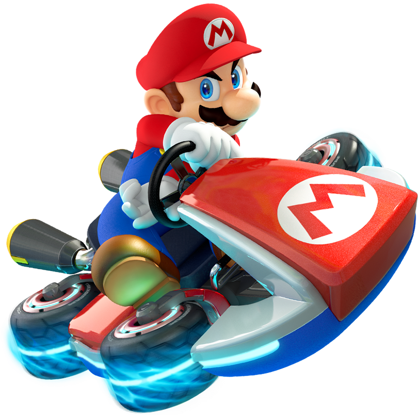 Mario in his kart MK8 .png